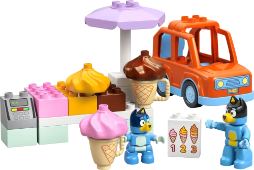 Конструктор LEGO Bluey 10458 Поездка за мороженым с Блуи