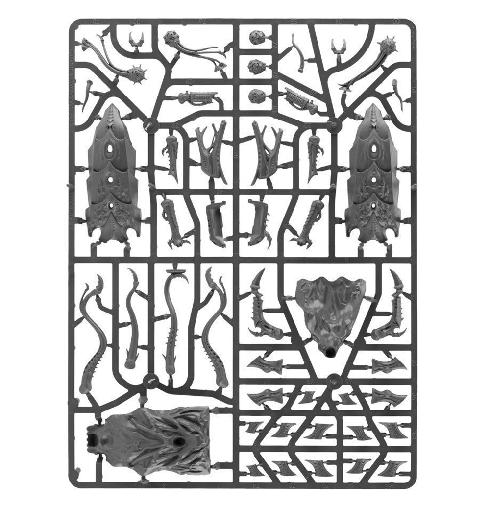 Tyranid Tyrannocyte / Sporocyst and Mucolid Spore