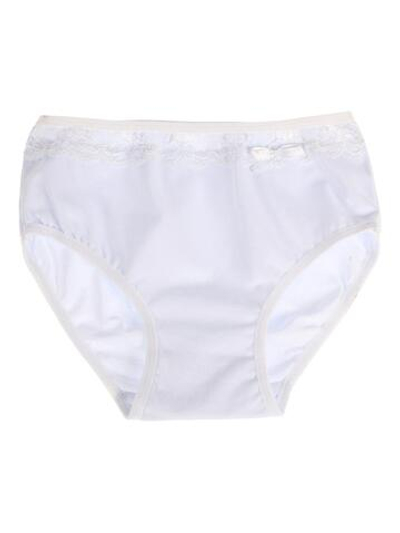 Трусы для девочек М 7610 р.30 белый (Алина), 1 шт.