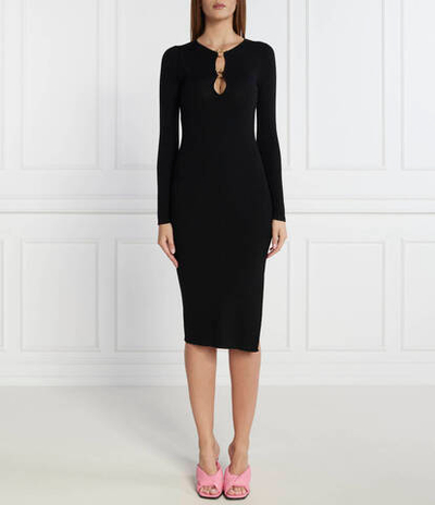 Хлопковое платье Pinko - черный(101845 A15S)