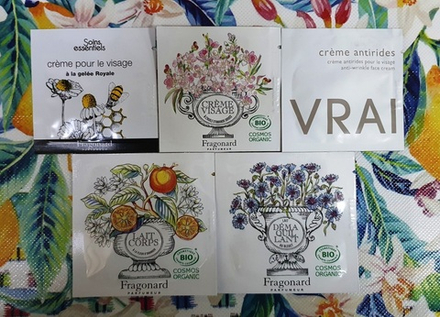 Набор "Косметика" из 5 аромасалфеток