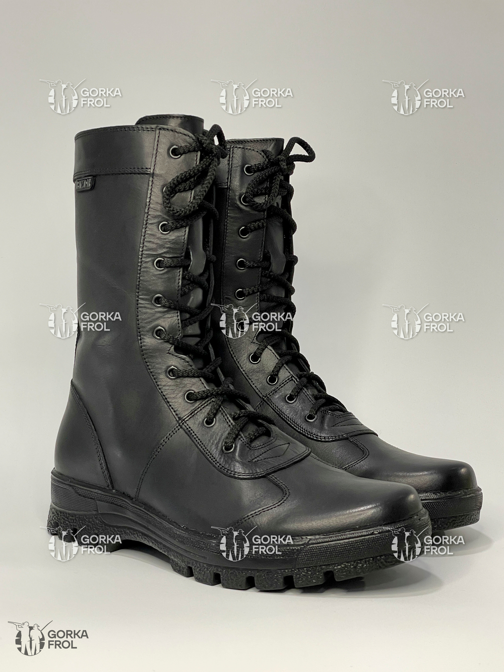 Берцы Утка BIZON У-24, кожа краст, подошва ПУ, стелька Ortholite