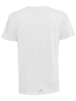 Теннисная футболка Babolat Exercise Tee Men - White