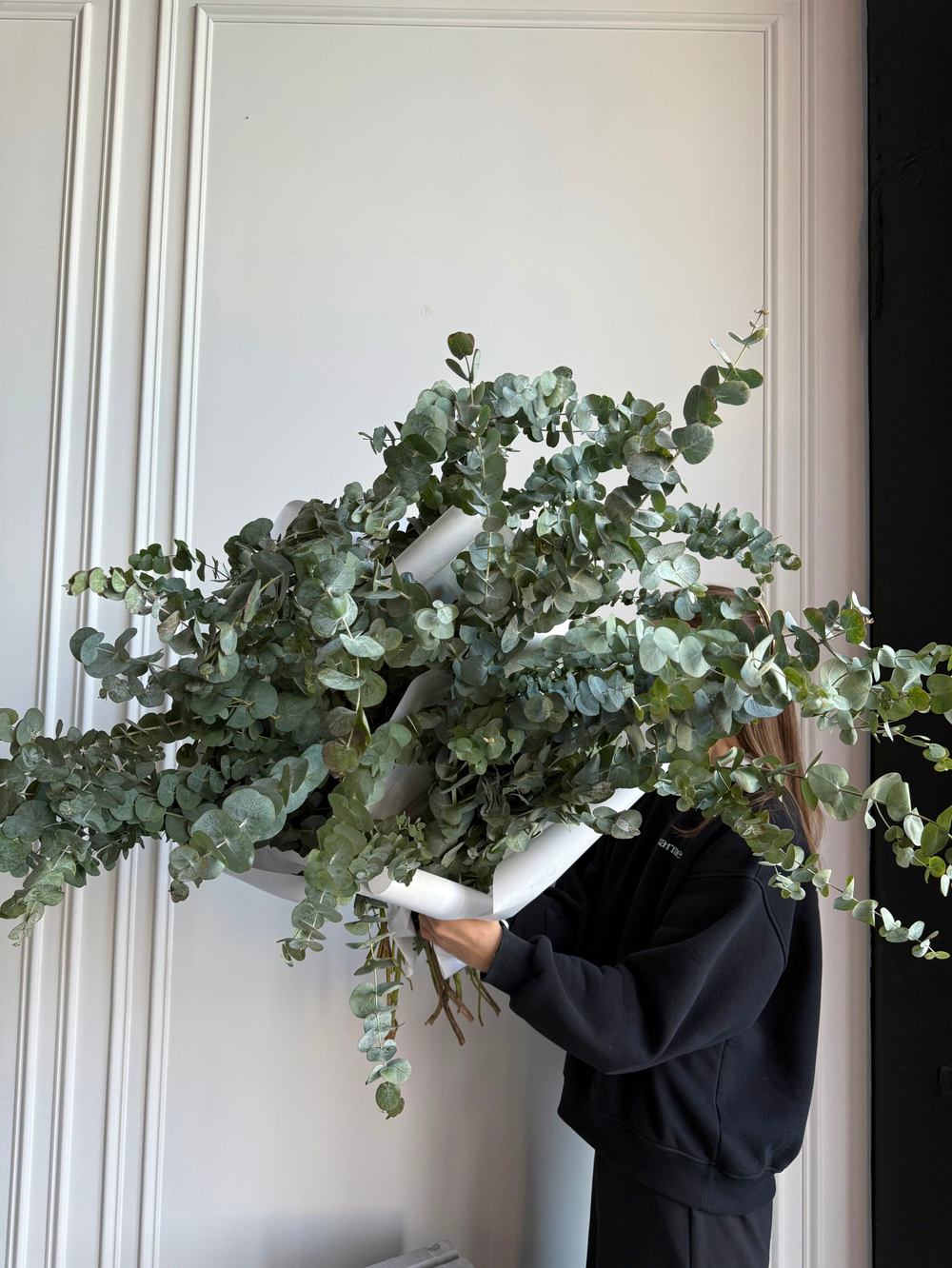 Охапка эвкалипта в зеленом оттенке 5 шт