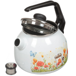 Чайник сталь, эмал, 3 л, свист, руч консоль, СтальЭмаль, Голландский, 4с209я
