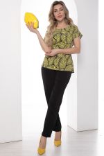 Блуза "Красотка" (желтая) Б10008 LT Collection