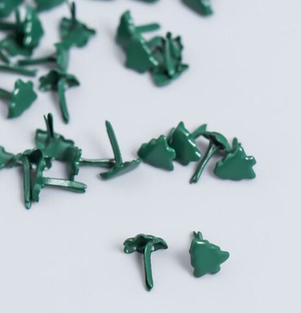 Брадсы для скрапбукинга "Ёлочки" , 0,8х0,7 см №240