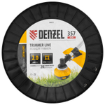 Леска для триммера двухкомпонентная витой квадрат, 2,0мм х 357м, на DIN катушке EXTRA CORD Denzel