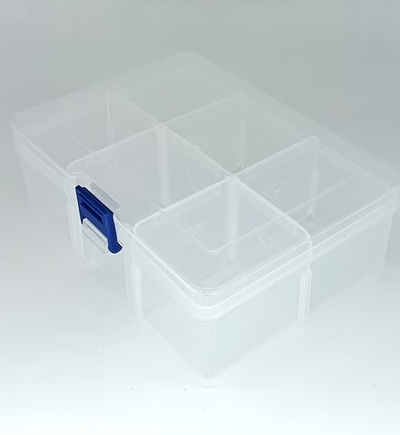 Контейнер для бисера, 6 секций, 11,5х15х5 см