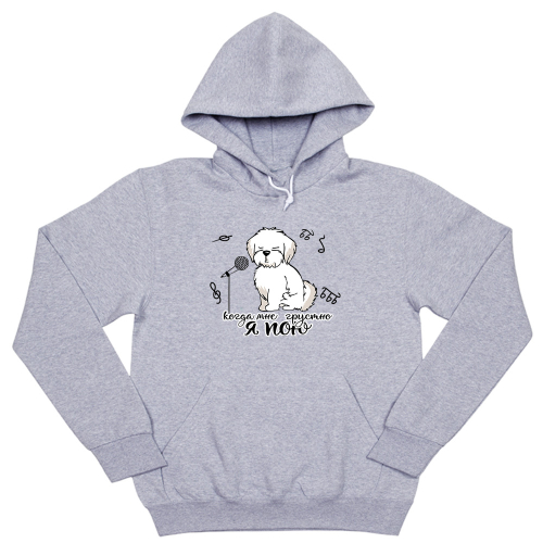 Толстовка "Мальтезе поёт"