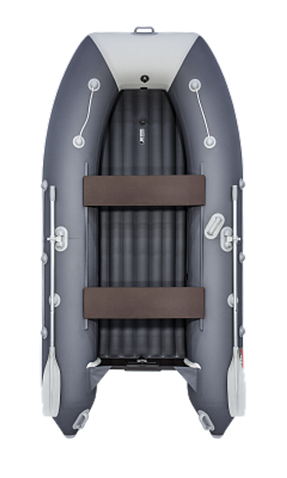 Лодка ПВХ Таймень LX 3400 НДНД Графит/светло-серый