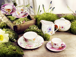 Villeroy & Boch Чашка с блюдцем Mariefleur 80 мл для эспрессо 10-4100-1420+10-4100-1430
