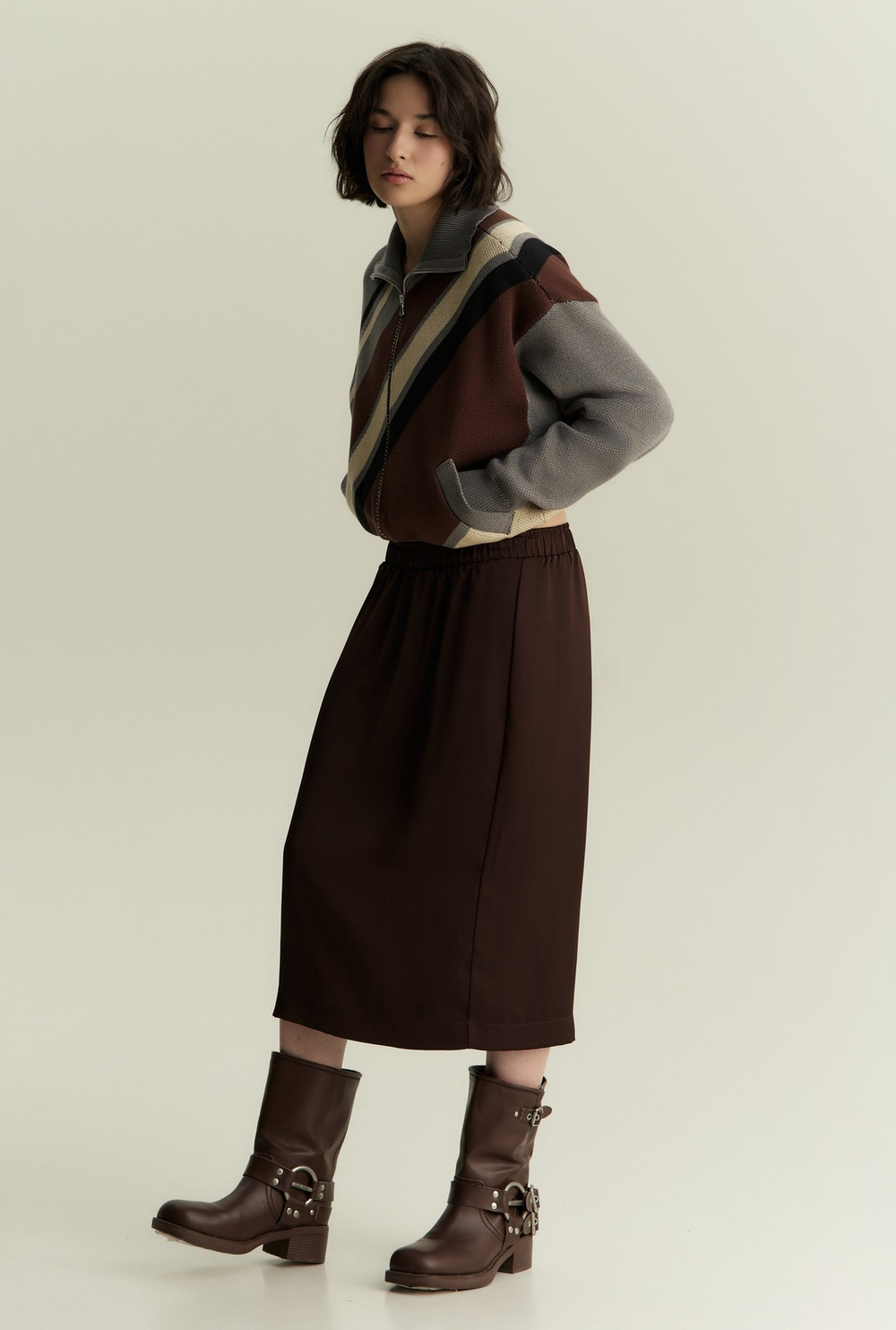 Юбка атласная 1’1’26