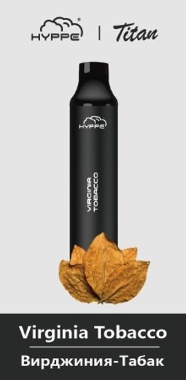 Одноразовая ЭС HYPPE TITAN (2%, 12мл, 3500) (Вирджиния табак)