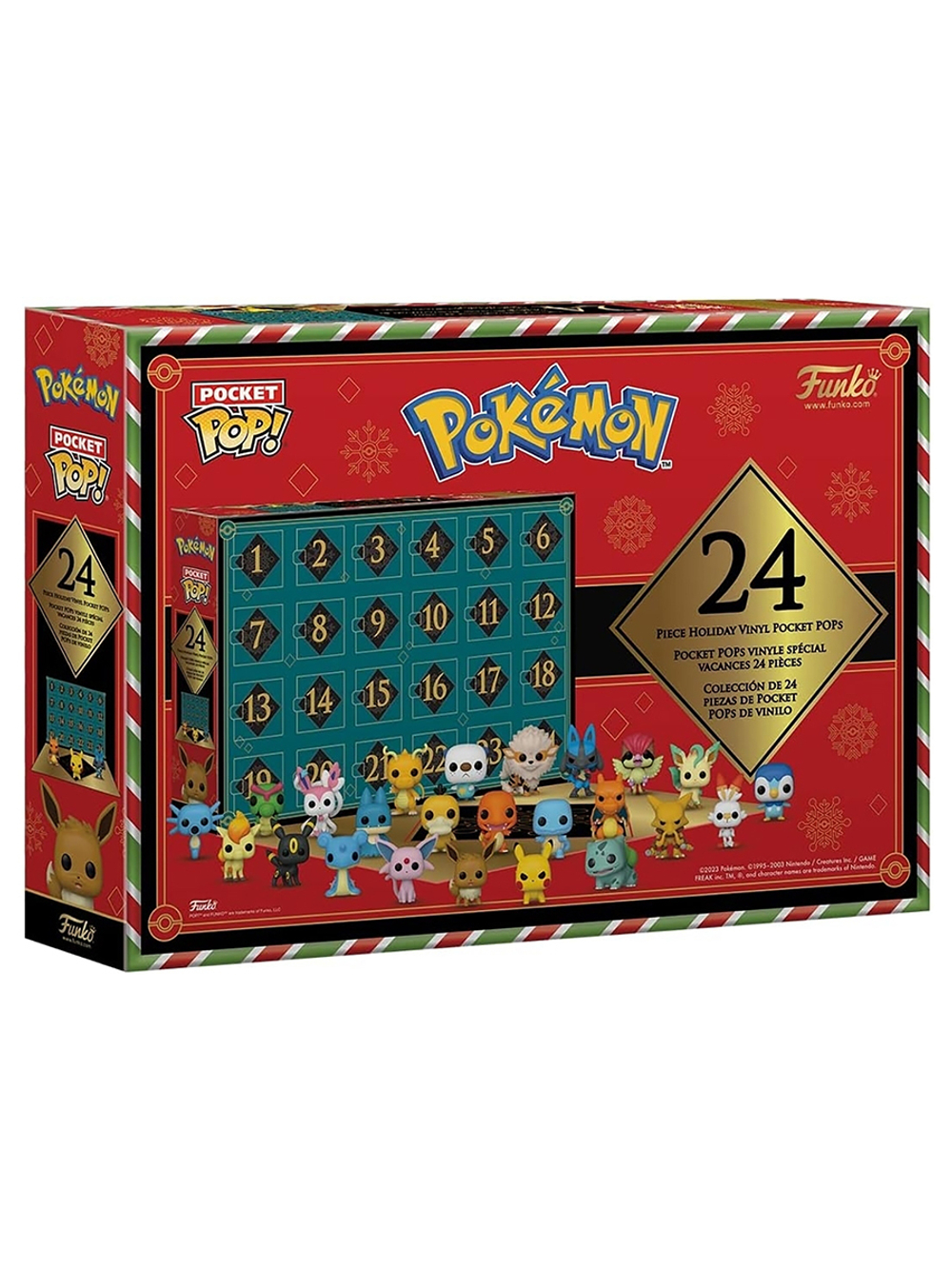 Набор подарочный Funko Advent Calendar Pokemon 2024 (Pkt POP) 24 фигурки 70937