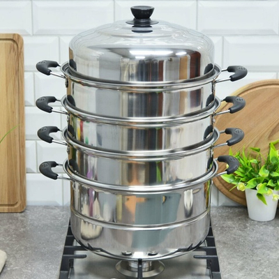 Мантоварка 4-х ярусная 30см нерж