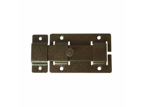 Засов плоский Киров ЗД-02 антик бронза (20шт/уп)