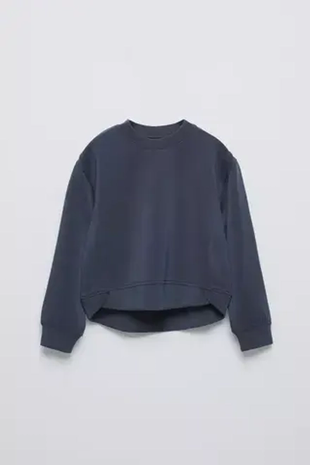 ZARA ТОЛСТОВКА ИЗ МОДАЛА, АНТРАЦИТОВО-СЕРЫЙ