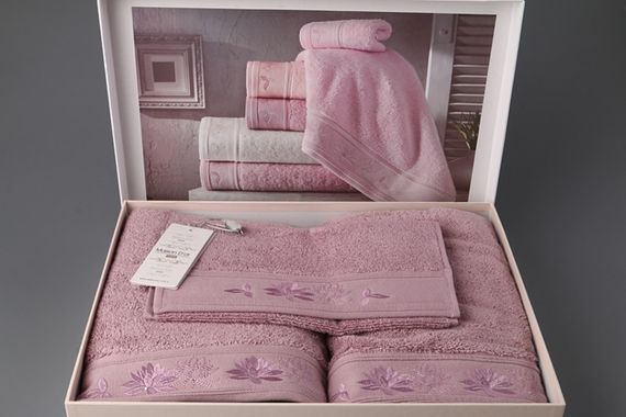 Набор полотенец  ALICE  3пр. Maison Dor (Турция)