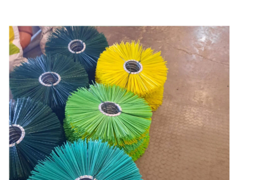 Щетка дисковая с металлическим оцинкованным сердечником 180x750 мм