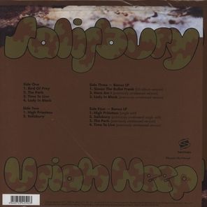 Uriah Heep / Salisbury (Expanded Vinyl Edition)(2LP)