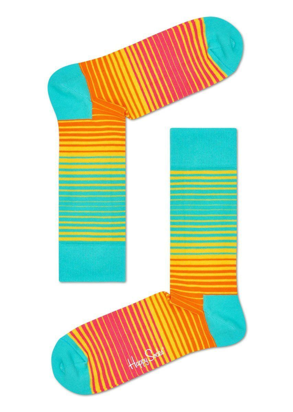 Носки унисекс Sunrise Sock с полосками (Размер: 29) (Цвет: темно-синий)