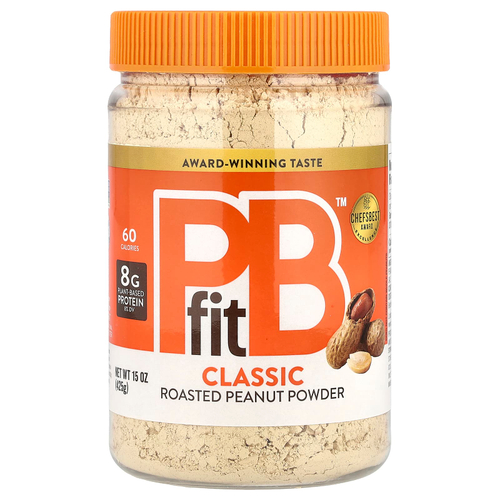 PBfit, Порошок из жареного арахиса, классический, 425 г (15 унций)