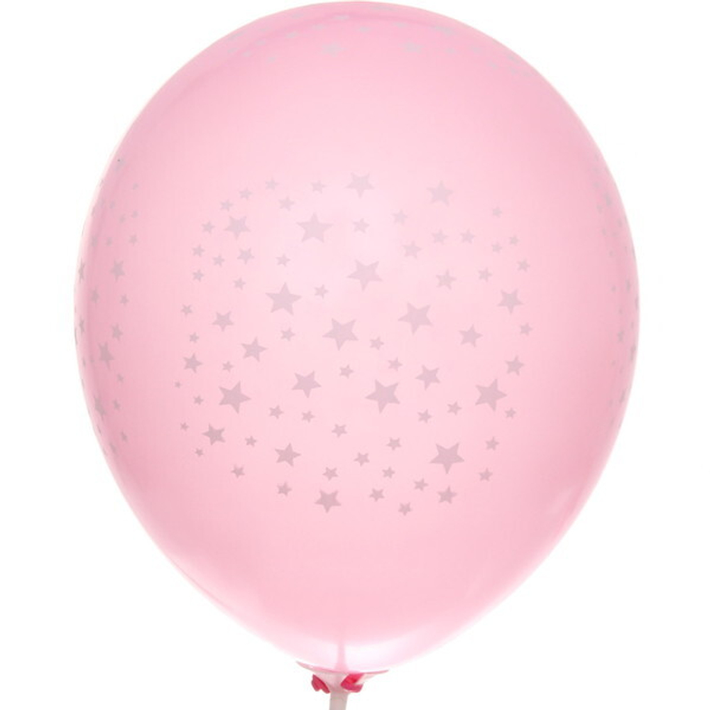 Воздушные шары 5 шт, 12»/25см «Звёздочки»