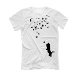 Футболка "Йорк и бабочки"