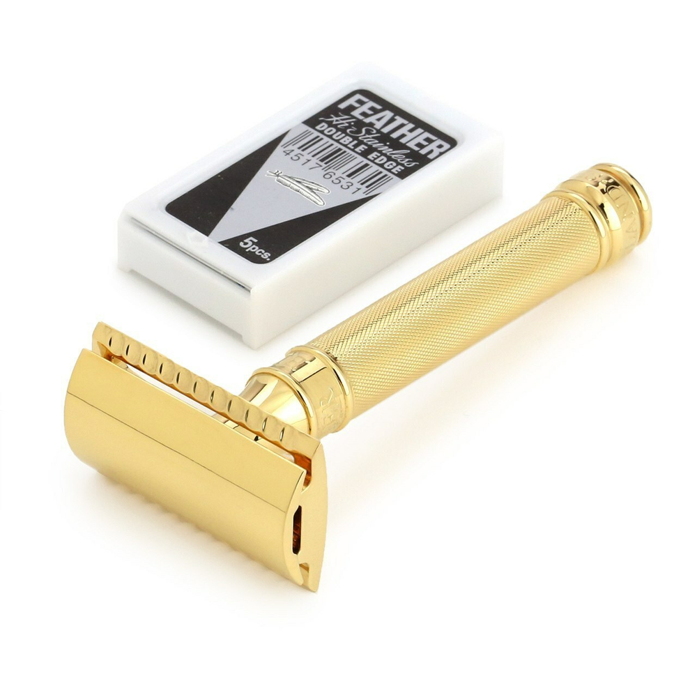 Edwin Jagger Barley Gold DE89BA11GBL - Станок Т-образный золото