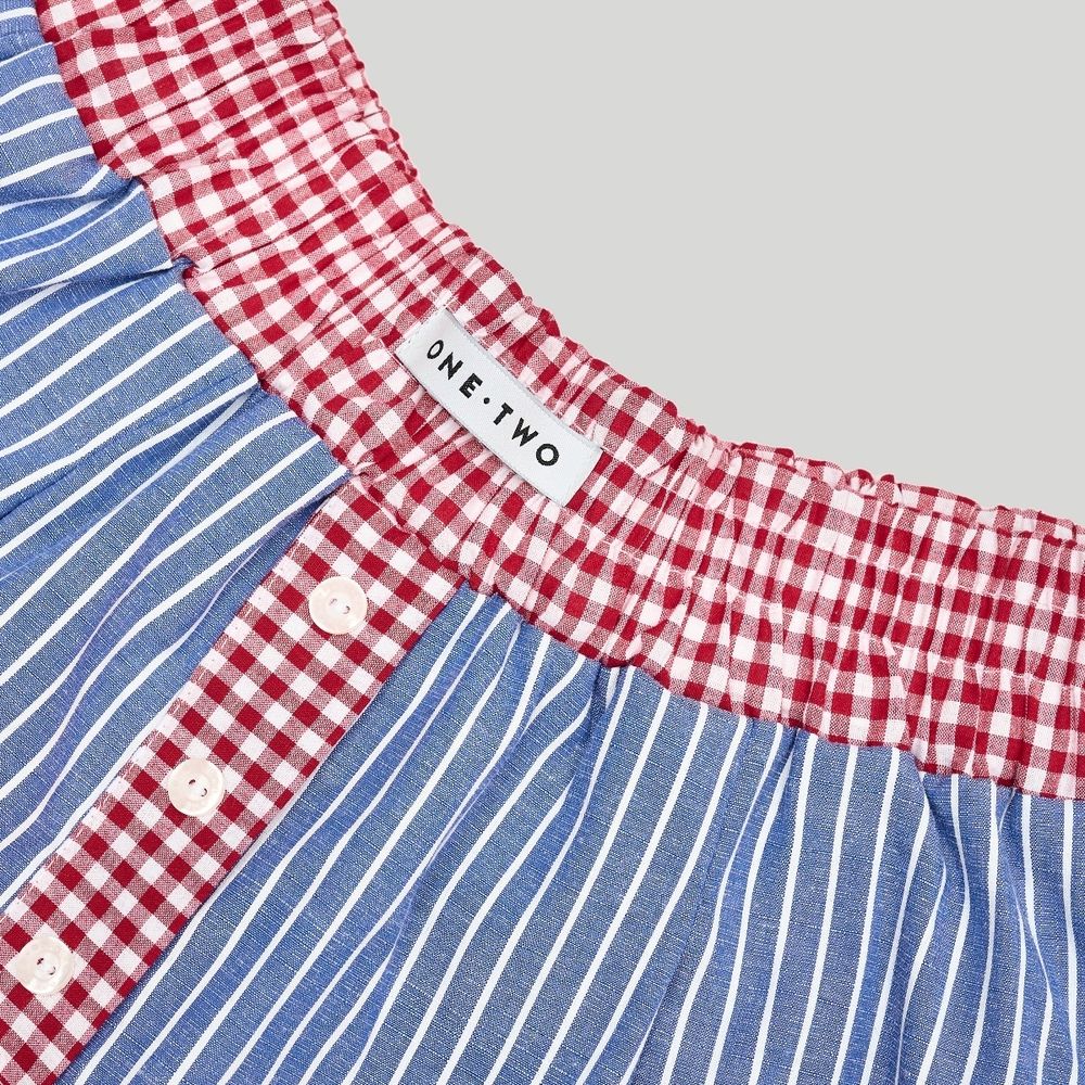 Купить Шорты One Two Boxer синие / красные Шорты One Two Boxer синие / красные