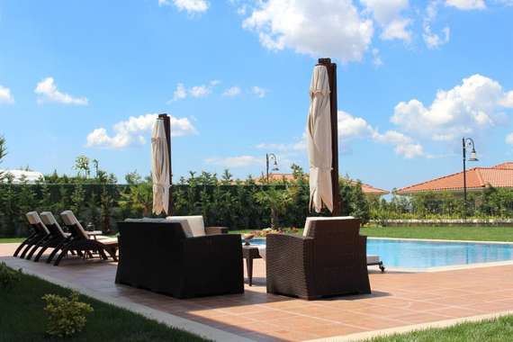 Комплект уличной мебели Monaco Lounge Set, антрацит