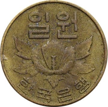1 вона 1967 Южная Корея