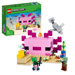 LEGO Minecraft — Дом Аксолотля 21247