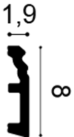 Плинтус SX195