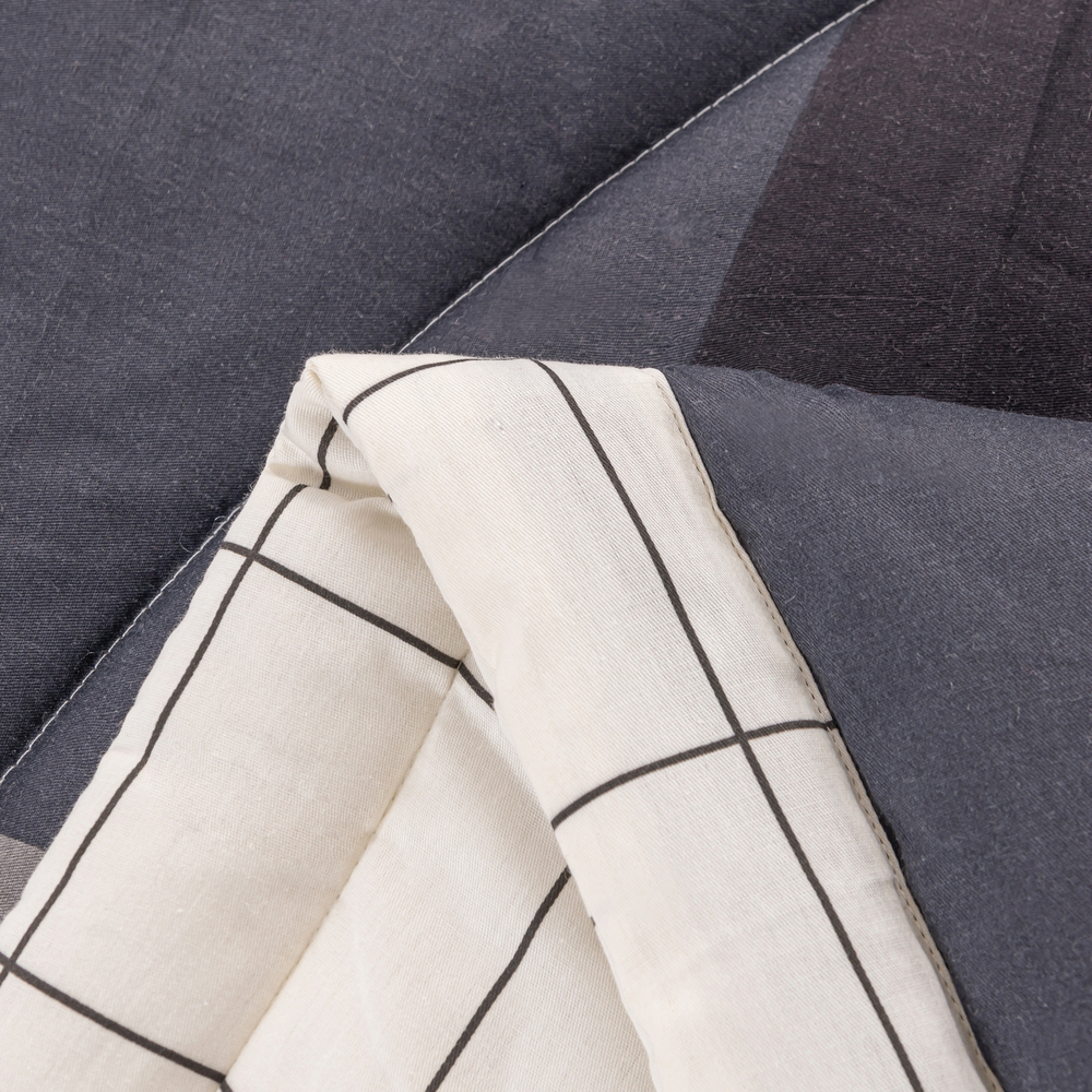 Комплект постельного белья Сатин с Одеялом 100% хлопок 160x80 на резинке OBR151