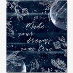 Тетрадь общая 48 листов на скрепке "Лунная мистерия"