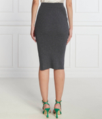 Хлопковая юбка Pinko - графитовый(101844 A15S)