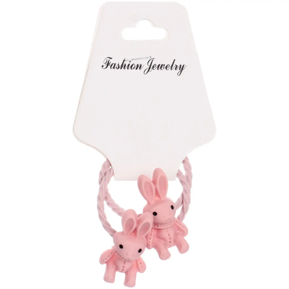 Резинки для волос детские 2шт «Fruit boom - Зверюшки», цвет микс, d-5,5см