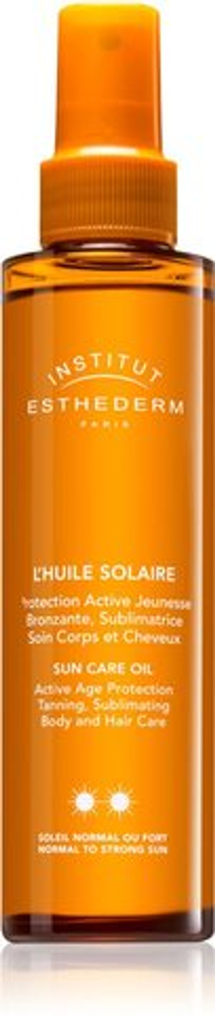 Institut Esthederm Sun Care Oil - масло для загара тела и волос со средней защитой от ультрафиолета /   150  ml  / GTIN 3461020012379
