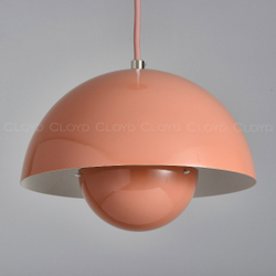 Подвесной светильник Cloyd ERMA-B P1 / Ø23 см - коралловый (арт.11395)