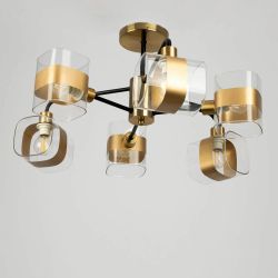 Citilux Бертон CL140161 Люстра потолочная Бронза