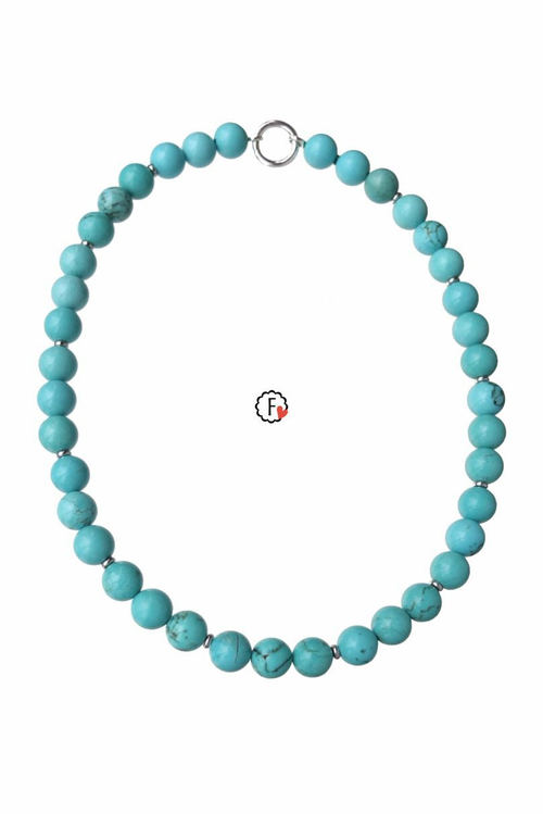 Бусы из бирюзы (н-0982-43)