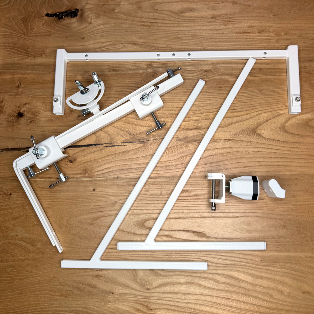 Малый портальный станок (диванный) с двумя держателями