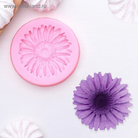 Молд силиконовый  «Гербера, Ромашка»