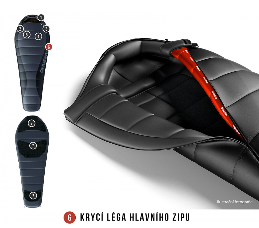 Спальный мешок Husky Dopy-25°С