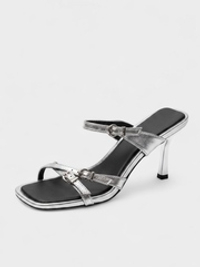 Сабо на каблуке