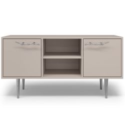 Тумба под ТВ Арт Колор matte 117см Стайл Сильвер Серый агат матовый