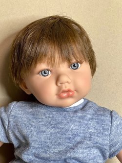 Кукла Marina and Pau 45 cм TEO мягконабивная в пакете (M755K)