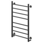 Полотенцесушитель MIXLINE VEGA  80х50 (таймер, 318 Вт, 8 перекладин) электрический ЧЕРНЫЙ